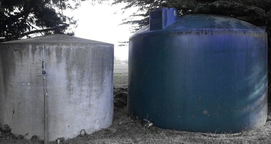     Water tank cleaning